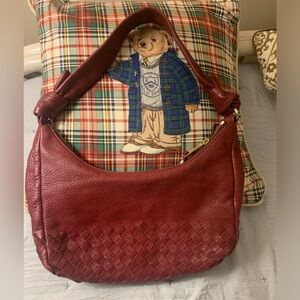 Elliot Luca Woven Leather Purse